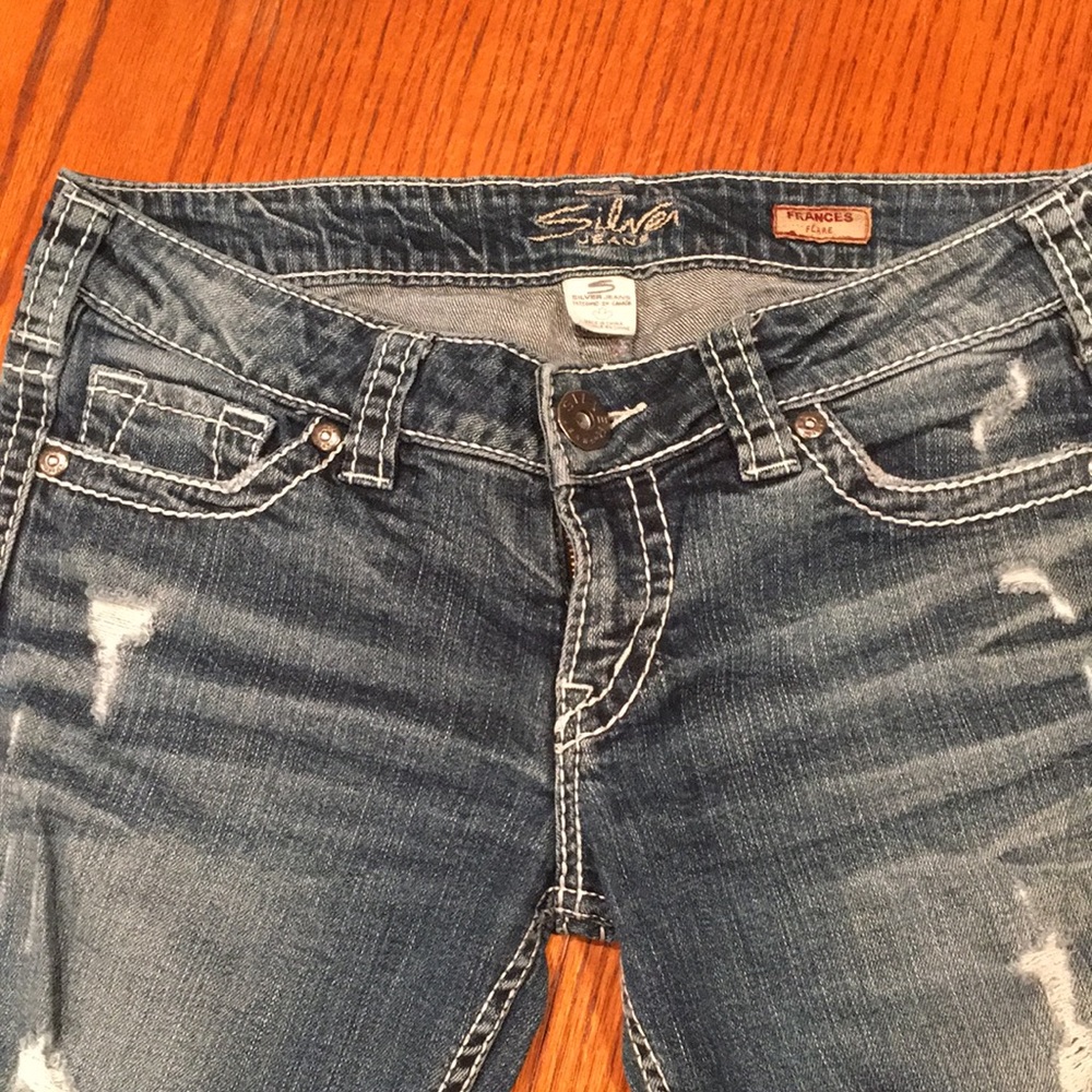 Silver jeans Frances flare size 28/31